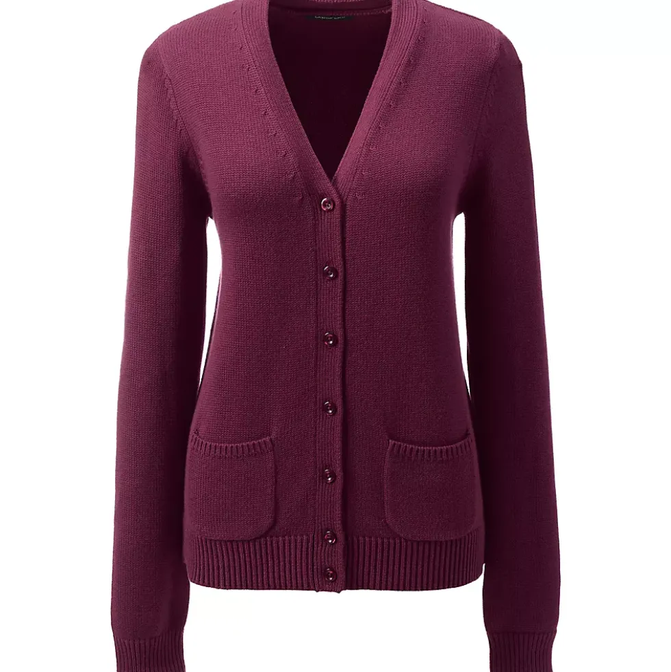 Women's Cotton Modal Button Front Cardigan Sweater