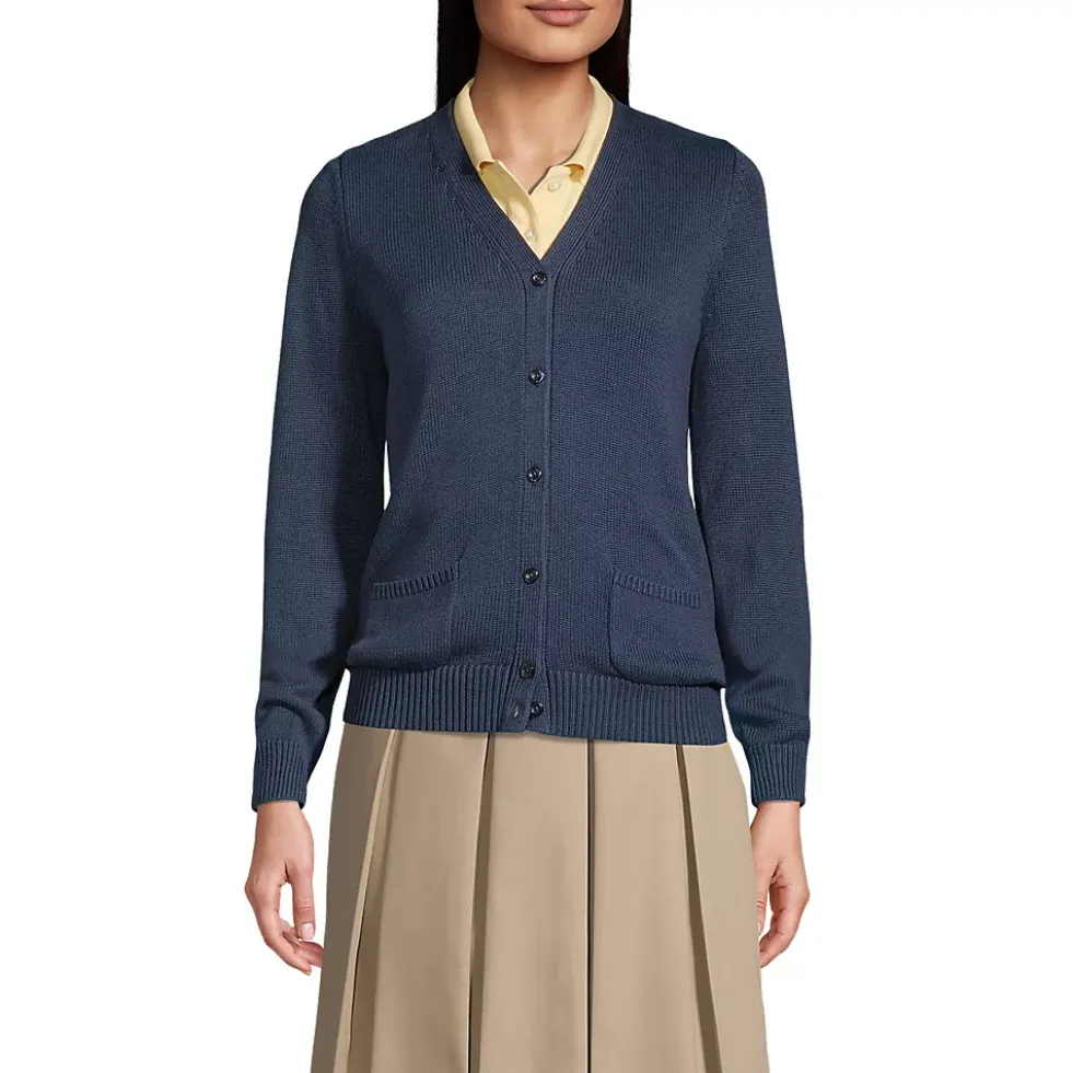 Women's Cotton Modal Button Front Cardigan Sweater