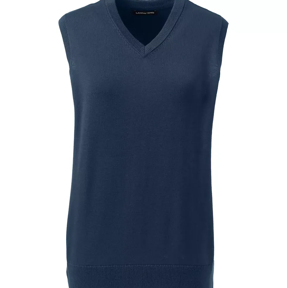 Women's Cotton Modal Fine Gauge Sweater Vest