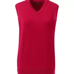 Women's Cotton Modal Fine Gauge Sweater Vest
