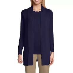 Women's Cotton Modal Shawl Collar Cardigan Sweater