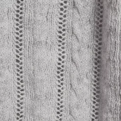 Women's Cotton Pointelle Modern Cardigan Sweater