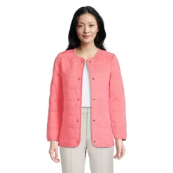 Women's Cotton Quilted Long Insulated Jacket
