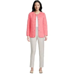 Women's Cotton Quilted Long Insulated Jacket