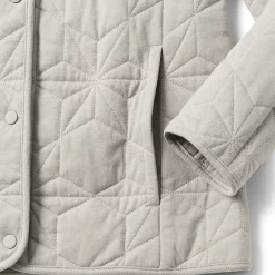 Women's Cotton Quilted Long Insulated Jacket
