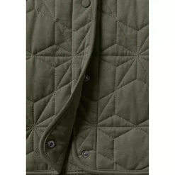 Women's Cotton Quilted Long Insulated Jacket