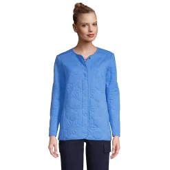 Women's Cotton Quilted Long Insulated Jacket