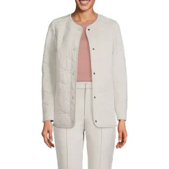 Women's Cotton Quilted Long Insulated Jacket