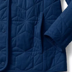 Women's Cotton Quilted Long Insulated Jacket