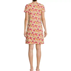 Women's Cotton Short Sleeve Knee Length Nightgown