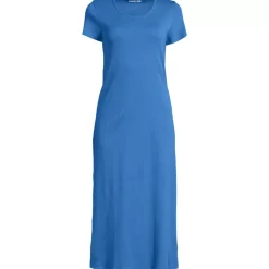 Women's Cotton Short Sleeve Midcalf Nightgown