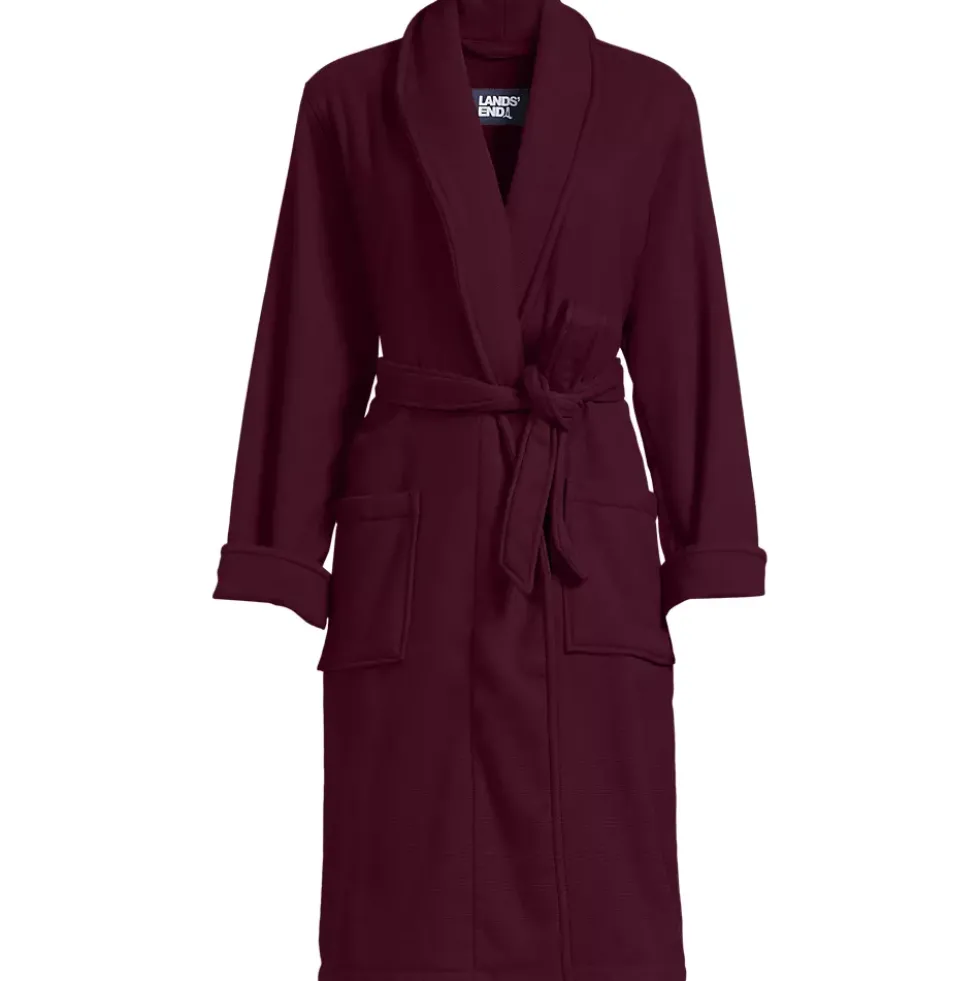 Women's Cotton Terry Knee Length Spa Bath Robe