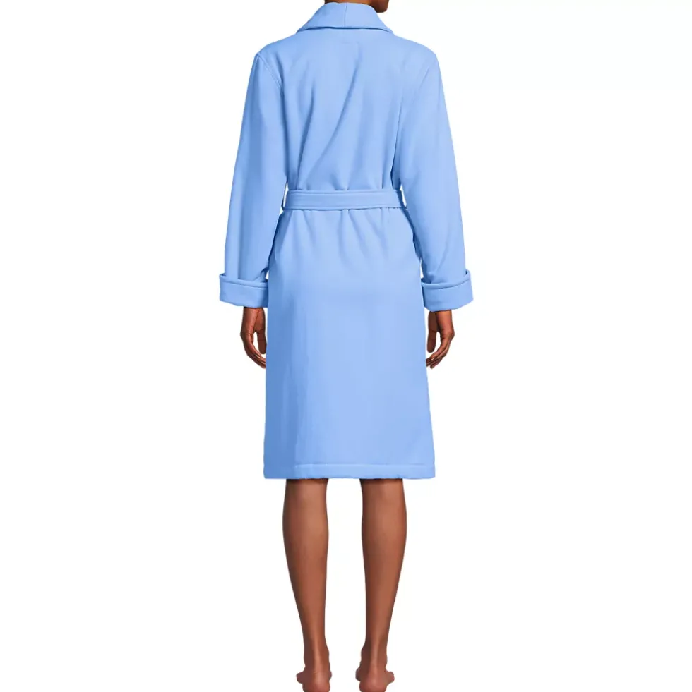 Women's Cotton Terry Knee Length Spa Bath Robe