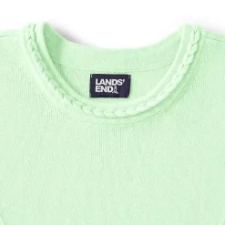 Women's Cotton Viscose Braided Neck Tank Sweater