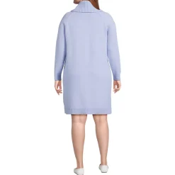 Women's Cozy Lofty Cowl Neck Sweater Dress