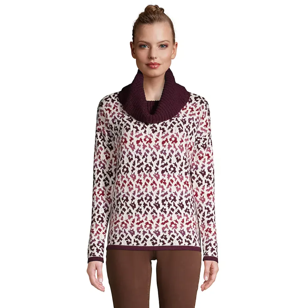 Women's Cozy Lofty Cowl Neck Sweater