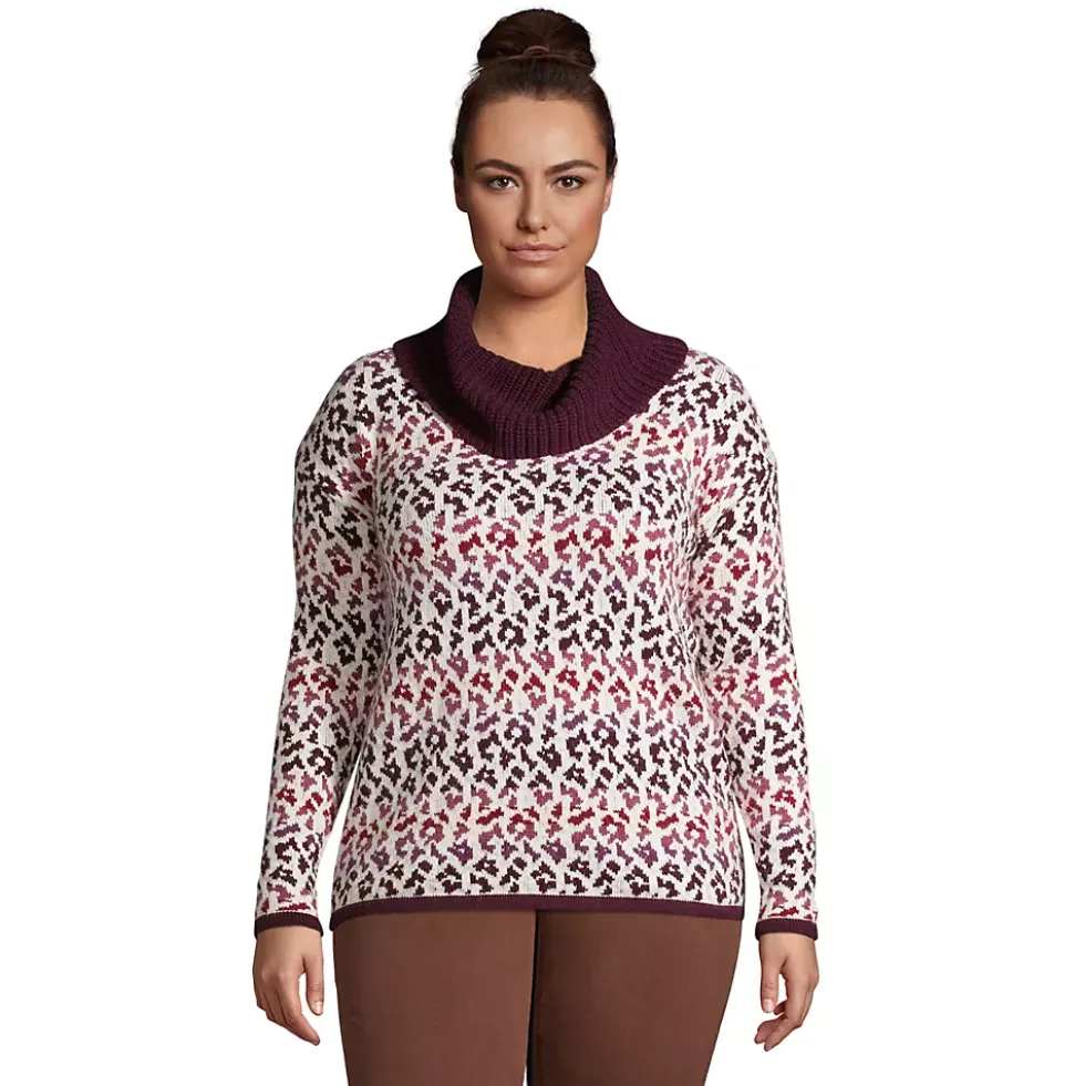Women's Cozy Lofty Cowl Neck Sweater