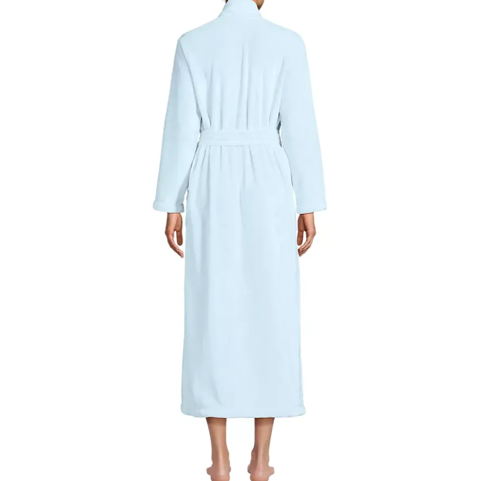 Women's Cozy Plush Long Wrap Robe