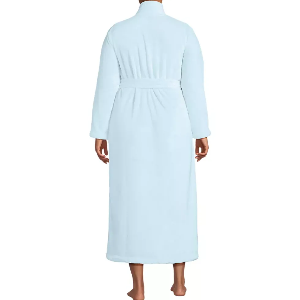 Women's Cozy Plush Long Wrap Robe