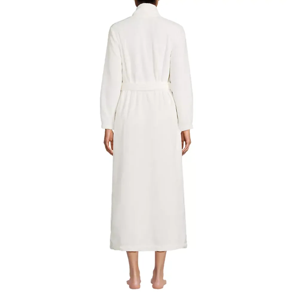 Women's Cozy Plush Long Wrap Robe