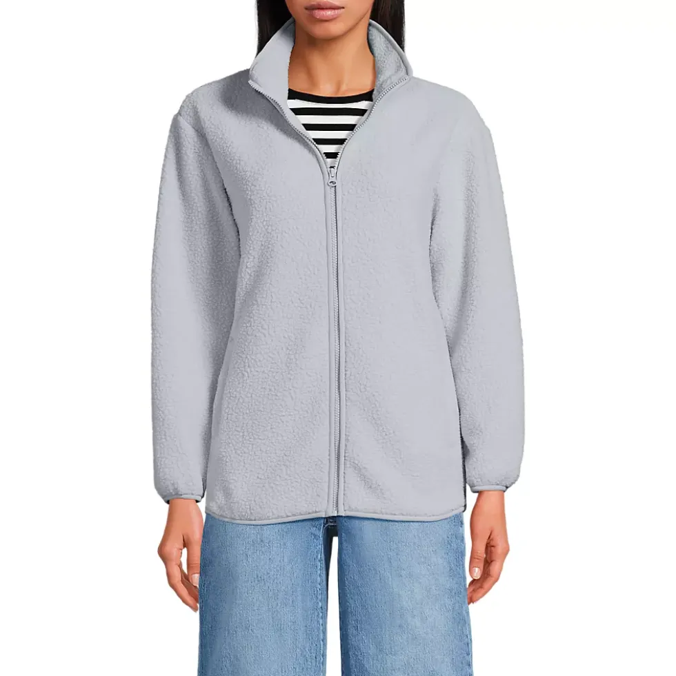 Women's Cozy Sherpa Full Zip Fleece Jacket