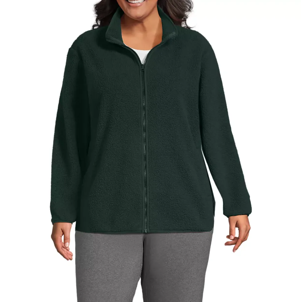Women's Cozy Sherpa Full Zip Fleece Jacket
