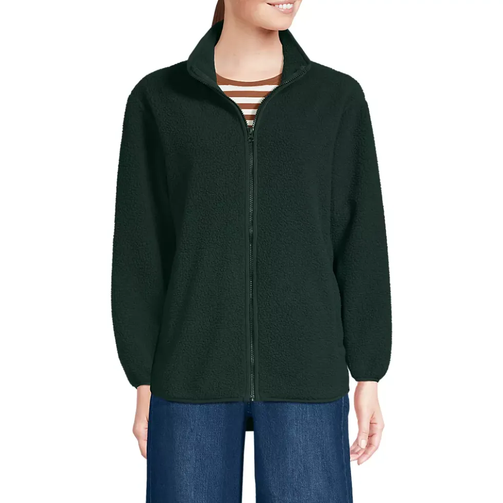 Women's Cozy Sherpa Full Zip Fleece Jacket