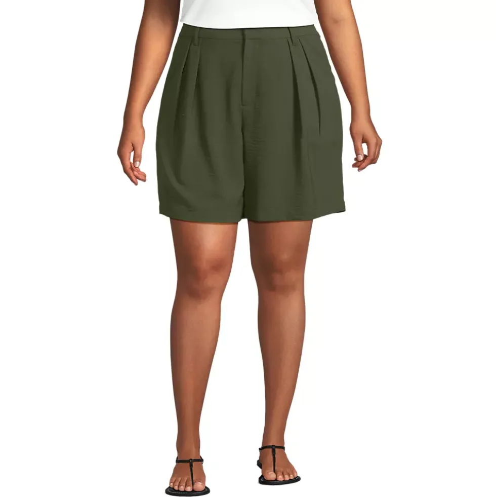 Women's Creaseless High Rise 7" Shorts