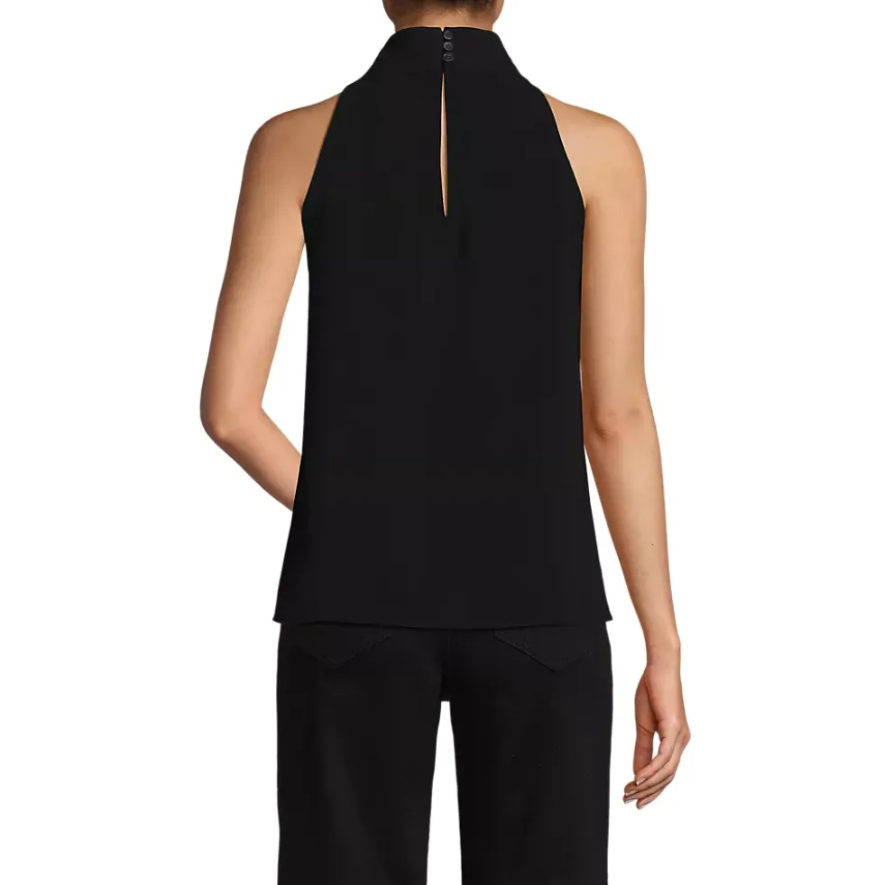 Women's Creaseless Twist Front Halter Top
