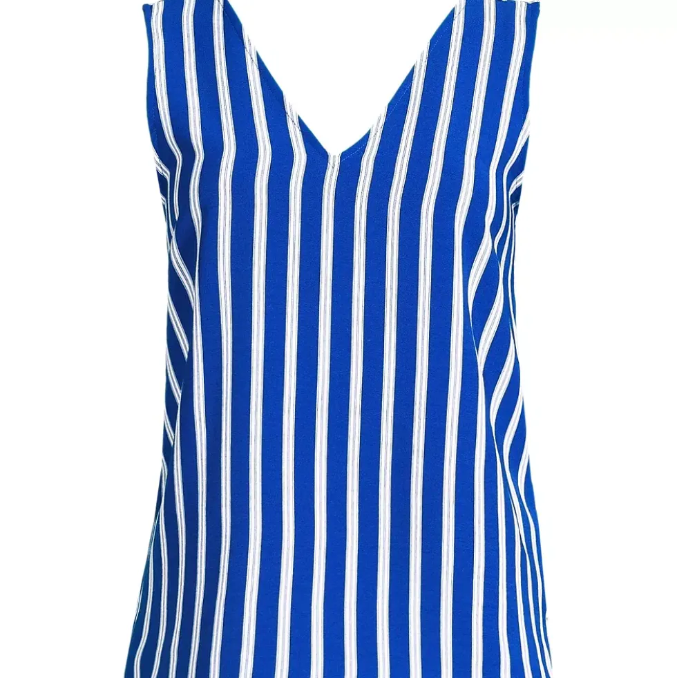 Women's Creaseless Vneck Sleeveless Top