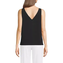Women's Creaseless Vneck Sleeveless Top