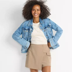 Women's Crepe Above The Knee Skort