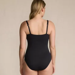 Women's Crepe Rectangular Wire One Piece