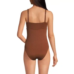 Women's Crepe Rectangular Wire One Piece