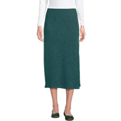 Women's Crinkle Midi Skirt