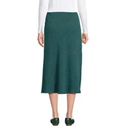 Women's Crinkle Midi Skirt