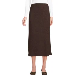Women's Crinkle Midi Skirt