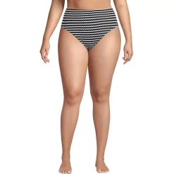 Women's Crochet Smoothing High Waisted Bikini Bottoms