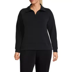 Women's Cupro Long Sleeve Half Zip Pullover