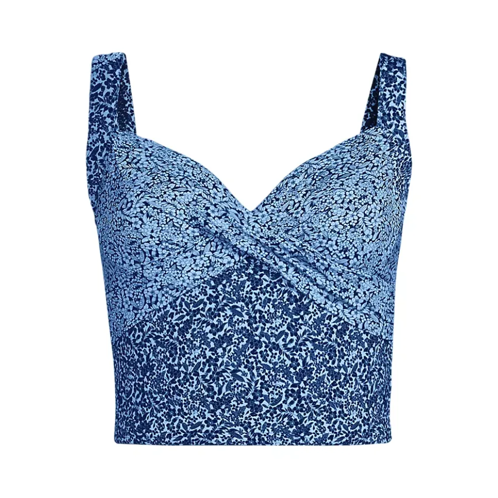 Women's DD-Cup Sweetheart Wrap Midkini Top