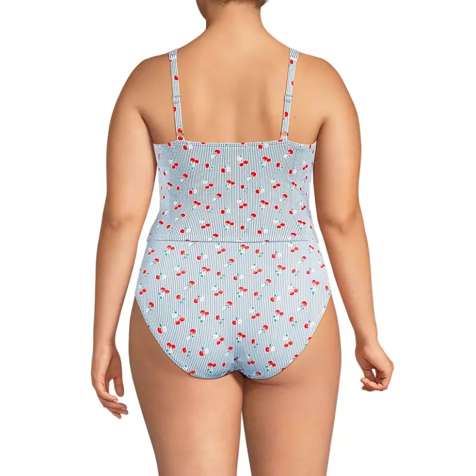 Women's DD-Cup Sweetheart Wrap Midkini Top