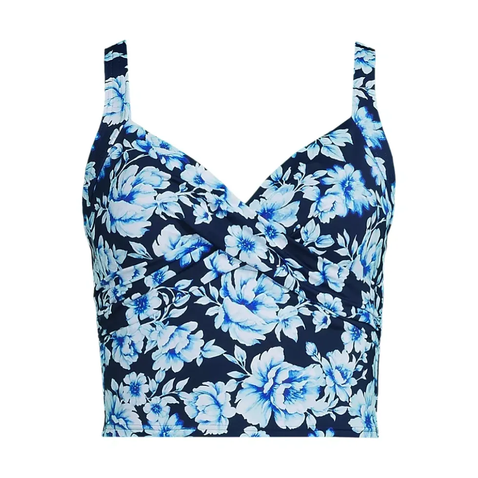 Women's DD-Cup Sweetheart Wrap Midkini Top
