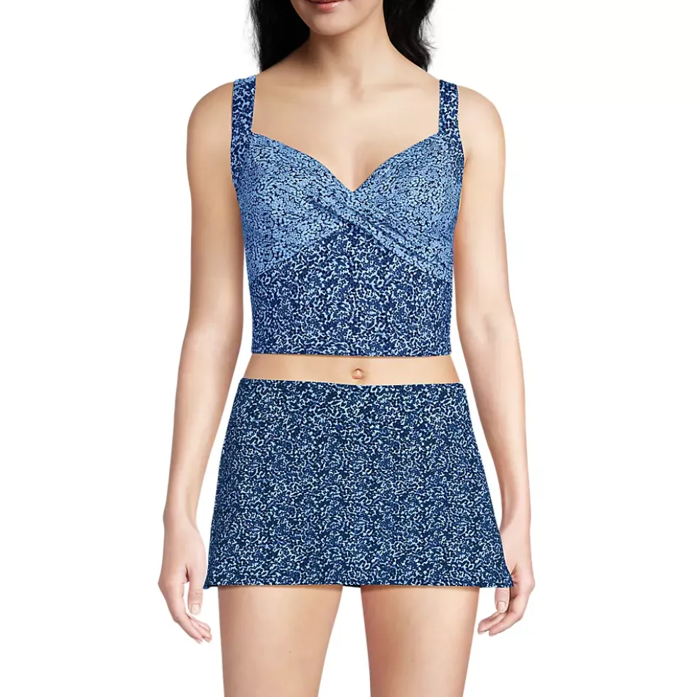 Women's DD-Cup Sweetheart Wrap Midkini Top