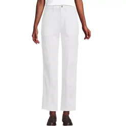 Women's Denim High Rise Utility Cargo Ankle Jeans