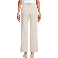 Women's Denim High Rise Utility Cargo Ankle Jeans