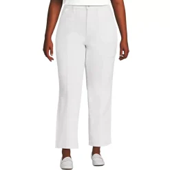 Women's Denim High Rise Utility Cargo Ankle Jeans