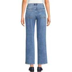 Women's Denim High Rise Utility Cargo Ankle Jeans