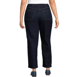 Women's Denim High Rise Utility Cargo Ankle Jeans