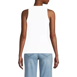 Women's Drapey Rib Fitted Tank Top