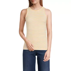 Women's Drapey Rib Fitted Tank Top